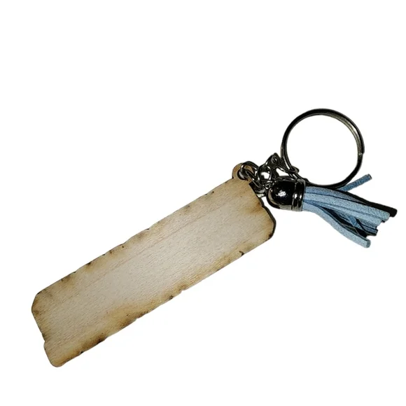Graduation Gifts for Him Her Class of 2024 Senior Wooden Keychain Tassel New - Picture 2 of 2